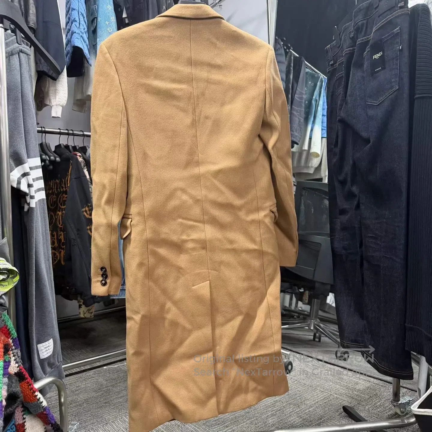 Bottega Veneta Bottega Veneta Camel Wool Coat| Size XXS / US 00 / IT 34 - 2 Thumbnail
