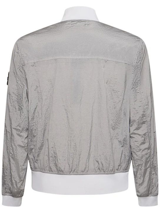 Stone Island o1lsvrm0425 Nylon Metal Watro bomber in Pearl Grey Size US L / EU 52-54 / 3 - 2 Thumbnail