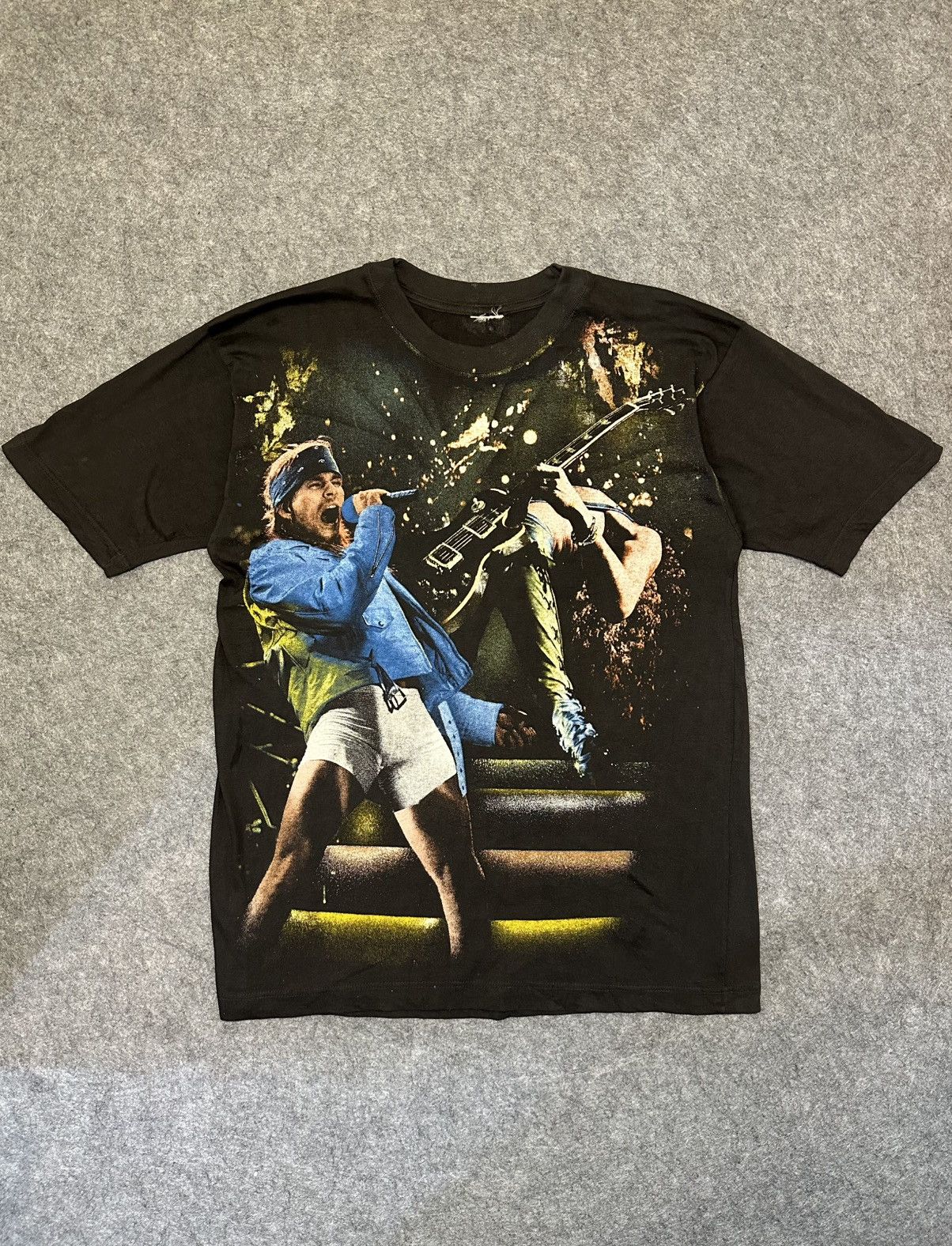 Vintage Vintage AOP 90s ‼️ Guns N Roses Rose Size US L / EU 52-54 / 3 - 3 Thumbnail