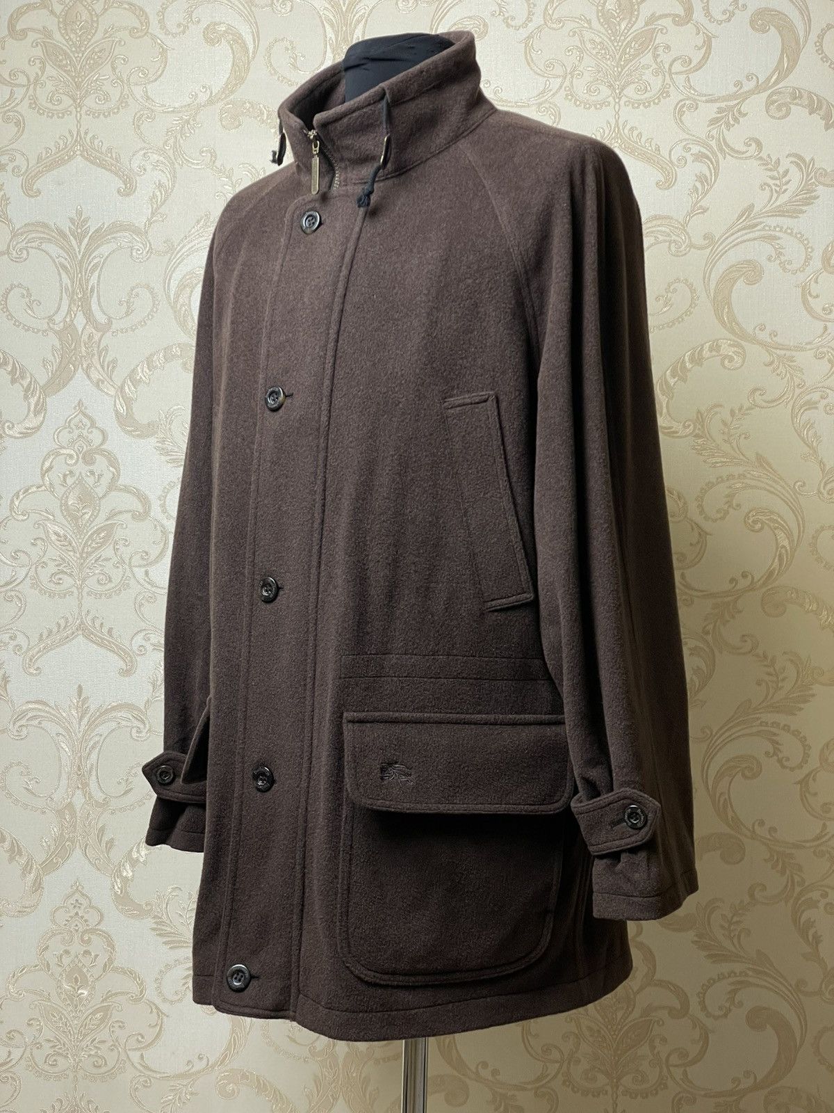 Burberry Vintage BURBERRY’S Brown Wool Coat Size US L / EU 52-54 / 3 - 1 Thumbnail