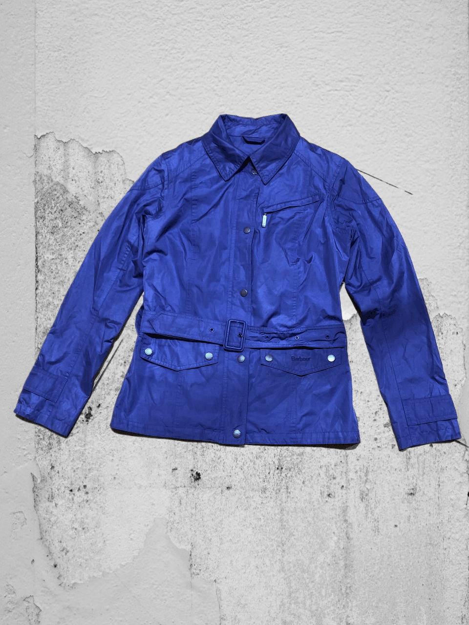 Barbour vintage purple Barbour jacket logo Y2K Streetwear Size M / US 6-8 / IT 42-44 - 1 Thumbnail