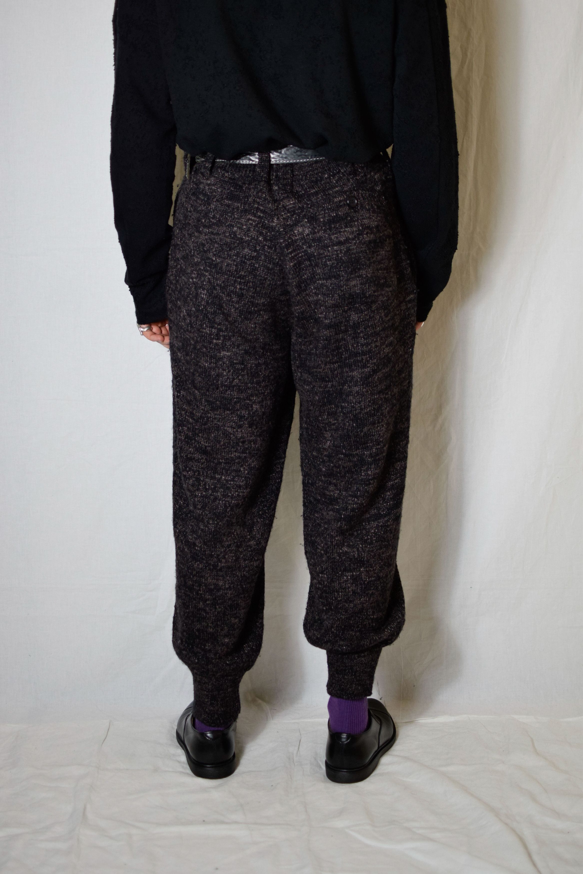 Yohji Yamamoto YYPH AW95 Knit Pants - HE-K87-930 Size US 32 / EU 48 - 6 Thumbnail