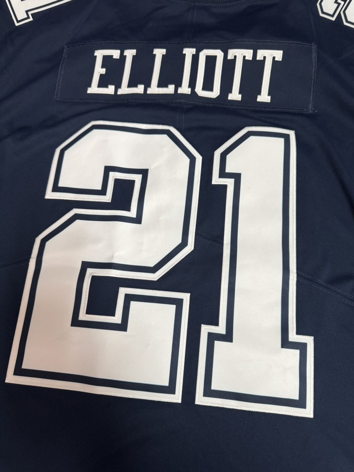 Nike 3XL Dallas Cowboys Ezekiel Elliot NFL Vapor Stitched Jersey Size US XXL / EU 58 / 5 - 10 Thumbnail
