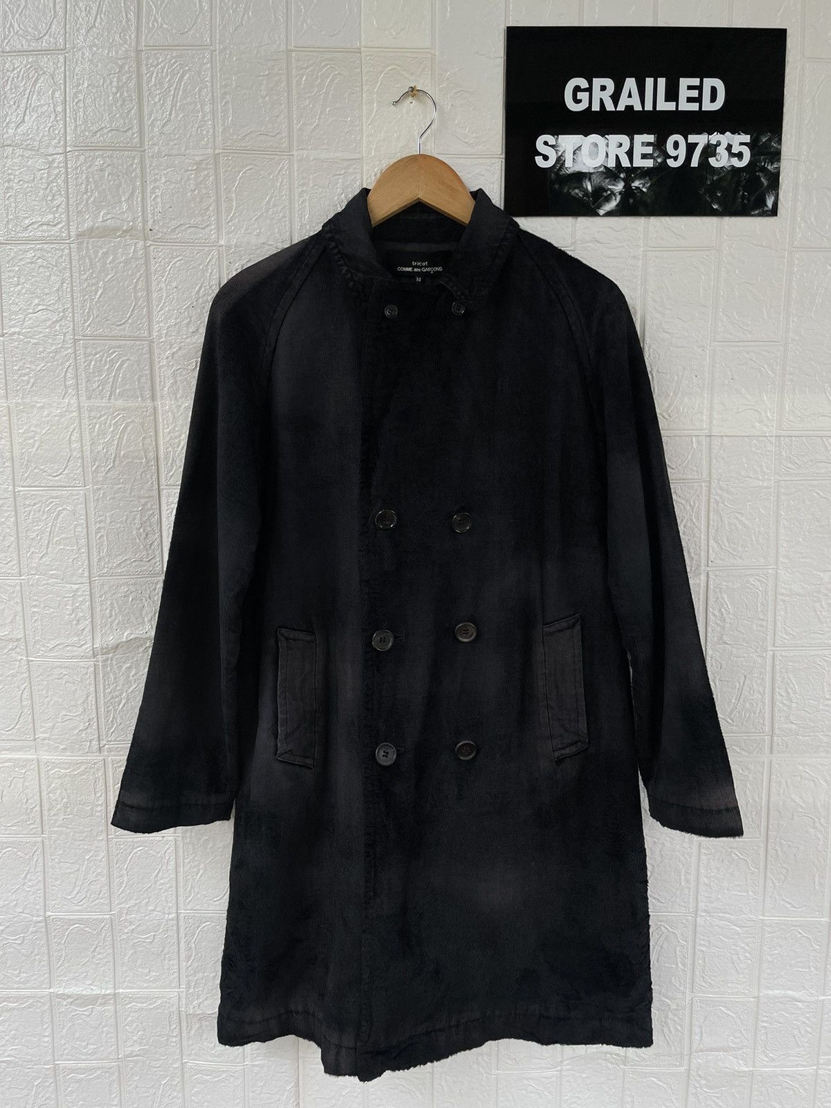 Comme Des Garcon Faded Coat/Blazer Jacket