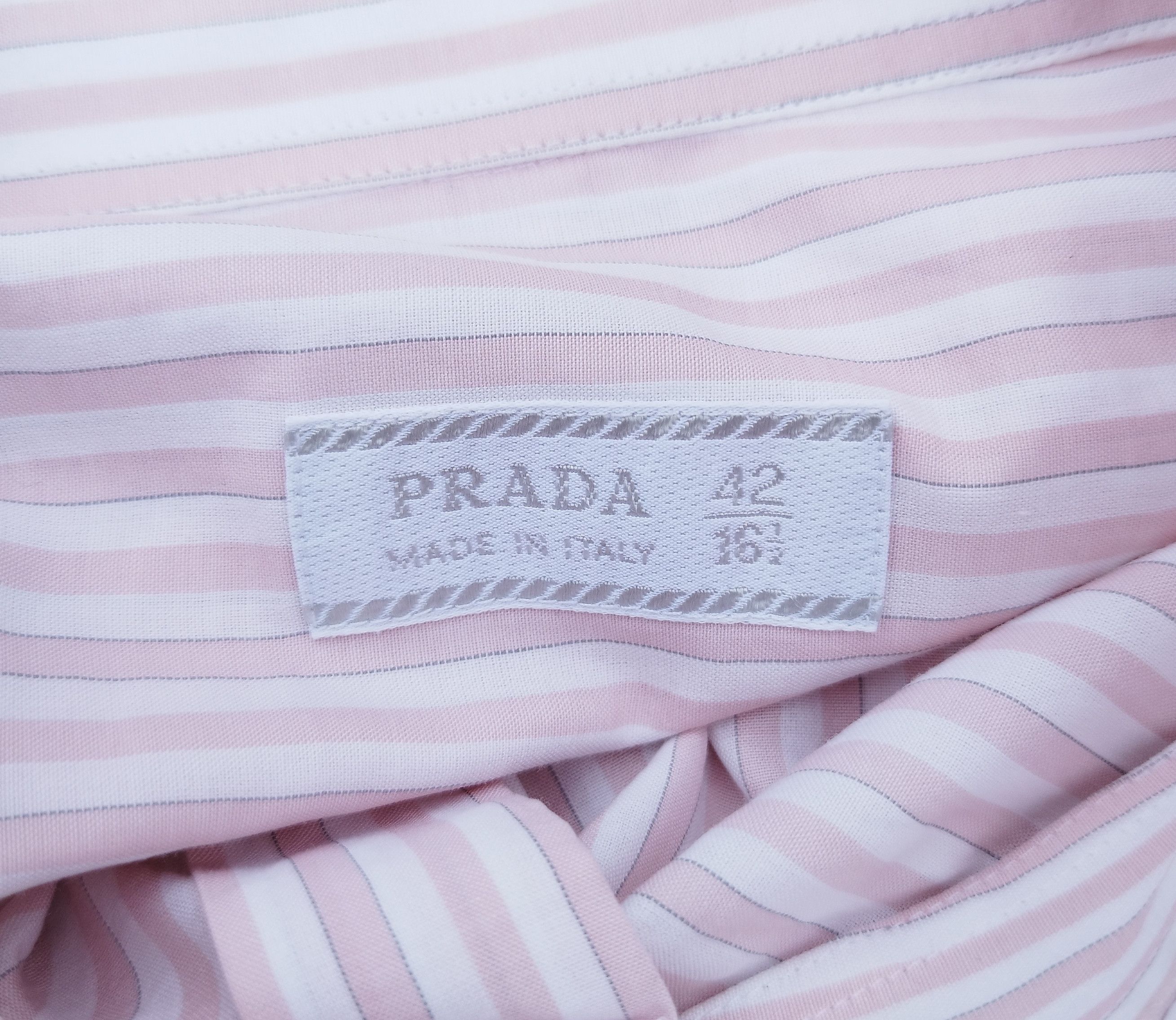 Prada Vintage prada stripes button up Size US XS / EU 42 / 0 - 3 Thumbnail
