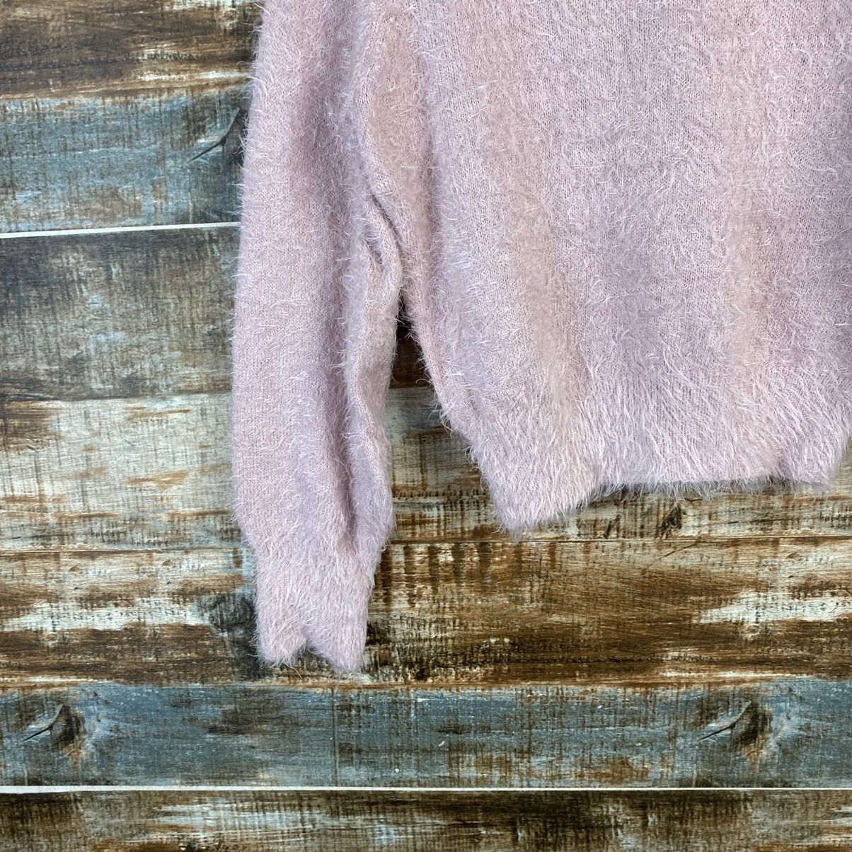 Japanese Brand DL Earth & Music Econology Pink Knitwear #C1084 Size S / US 4 / IT 40 - 7 Thumbnail