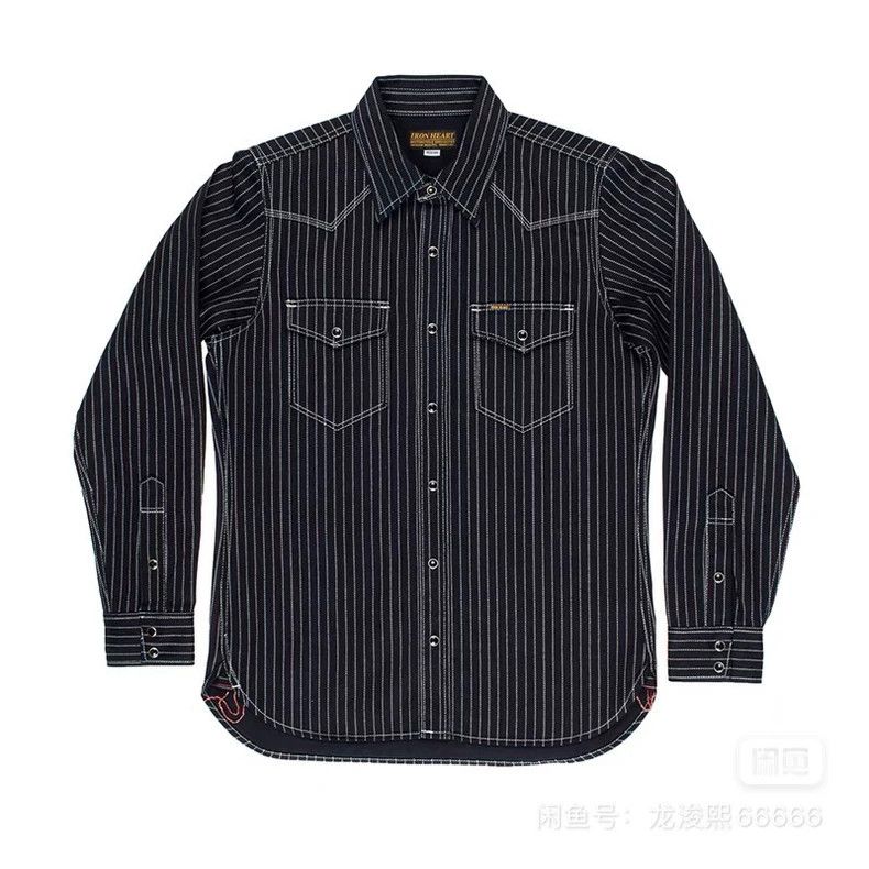 Iron Heart Iron Heart 12oz heavyweight pure cotton vintage western shi Size US M / EU 48-50 / 2 - 3 Thumbnail