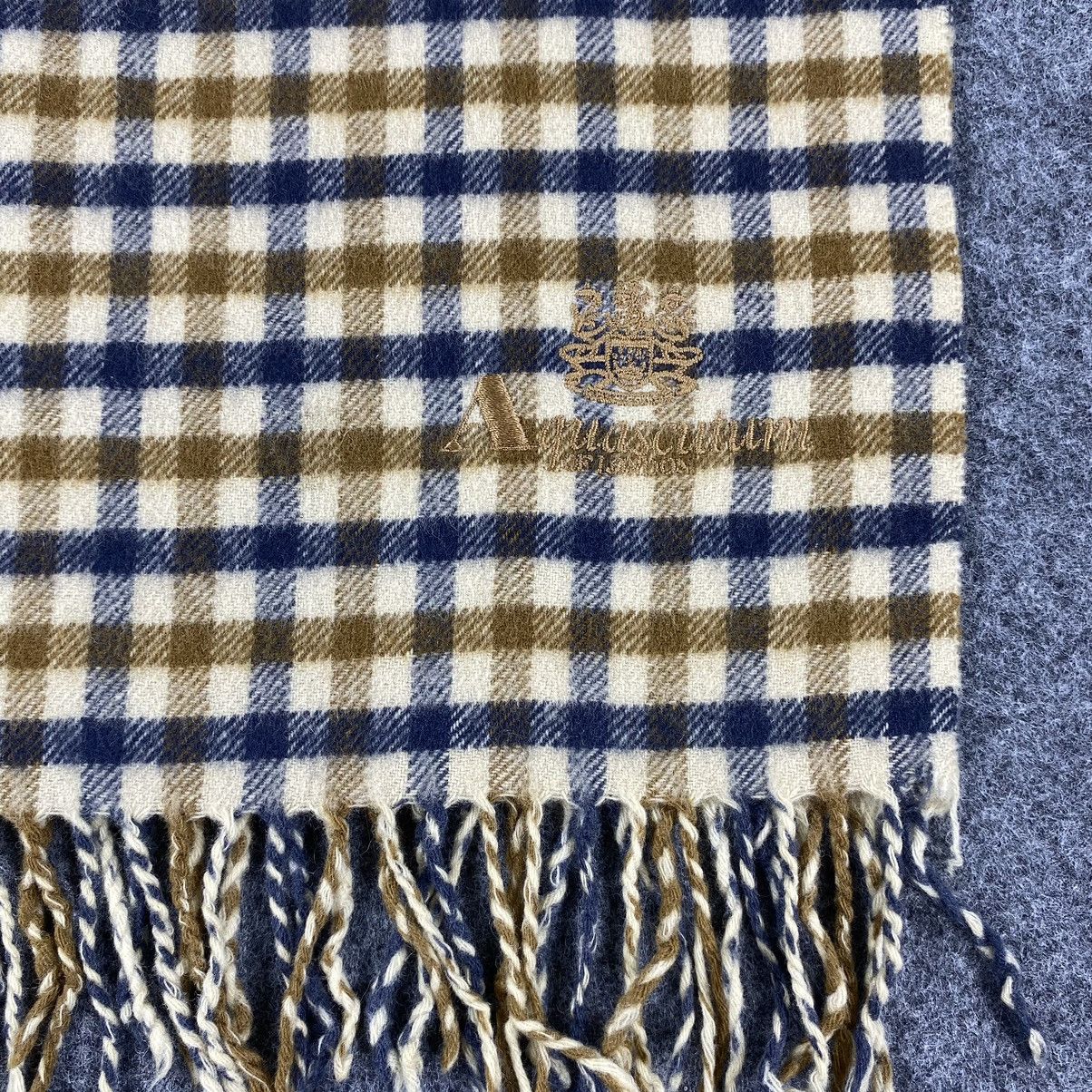 Aquascutum × Vintage Aquascutum Scarf # Muffler # Neckwear # D162 Size ONE SIZE - 2 Thumbnail