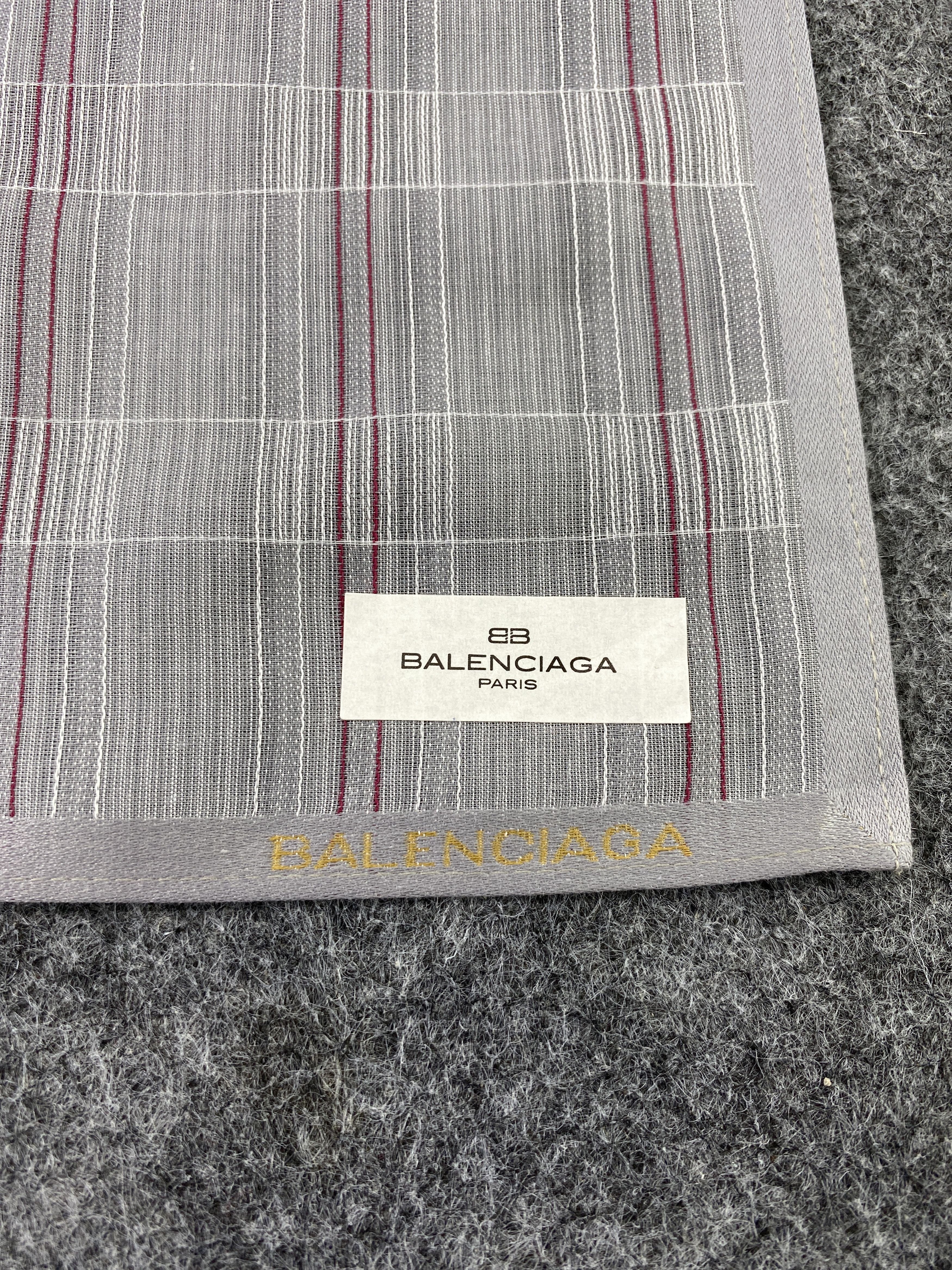 Vintage Balenciaga Handkerchief / Bandana / Neckerchief -B201 Size ONE SIZE - 5 Thumbnail