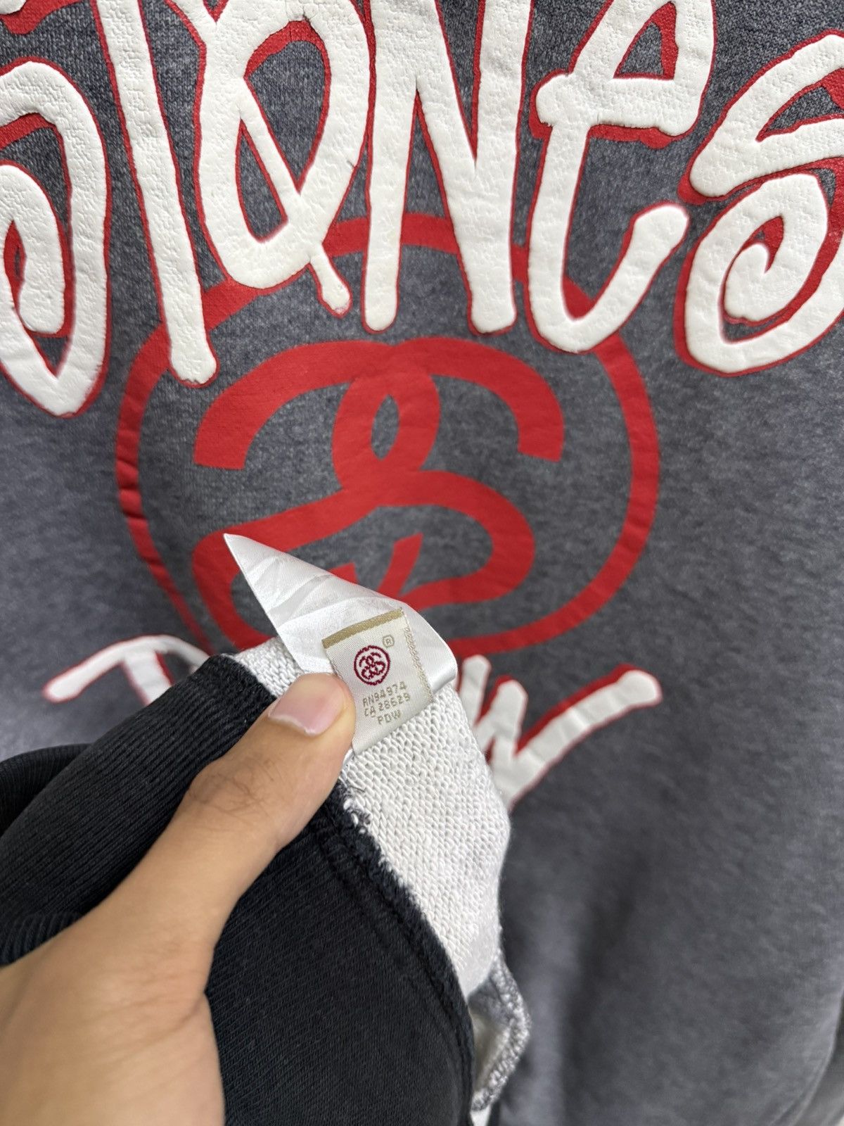 Stussy Distressed 2000s Stussy RIP J Dilla Memorial Stone Throw Size US XL / EU 56 / 4 - 9 Thumbnail