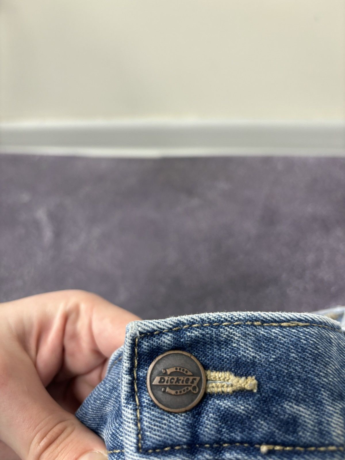 Dickies Vintage Dickies Straight Fit Hype Blue Denim Jeans Size US 30 / EU 46 - 14 Thumbnail