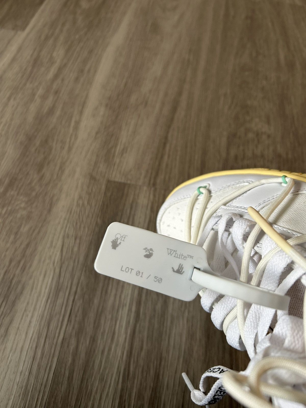 Nike × Off-White Off-White X Nike Dunk Low 01 Of 50 Size 8 Size US 8 / EU 41 - 20 Thumbnail