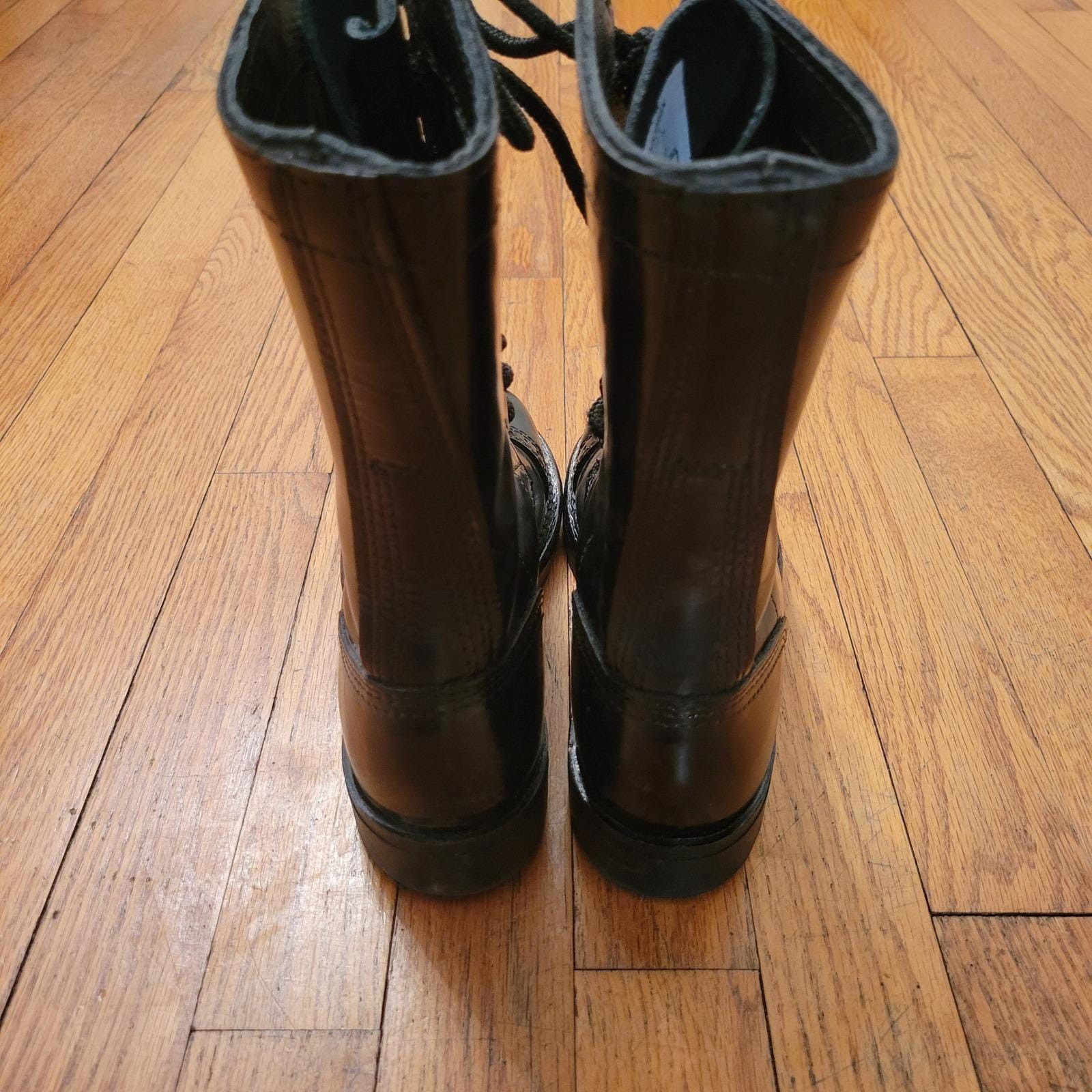 Corcoran Corcoran 1515 Black Leather Combat 4.5 Military Jump Boot Size US 4.5 / IT 34.5 - 5 Thumbnail