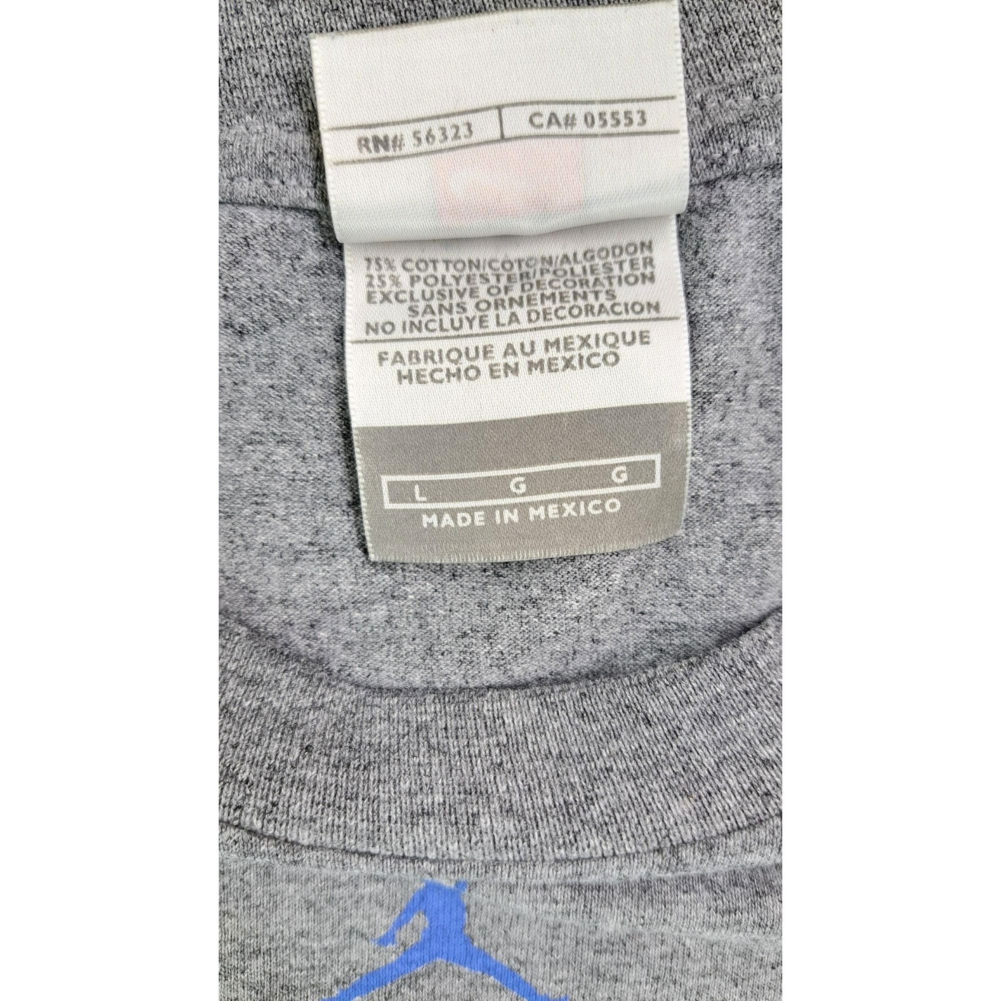 Nike Vintage Nike Jordan Jump Man North Carolina Large T Shirt Size US L / EU 52-54 / 3 - 6 Thumbnail