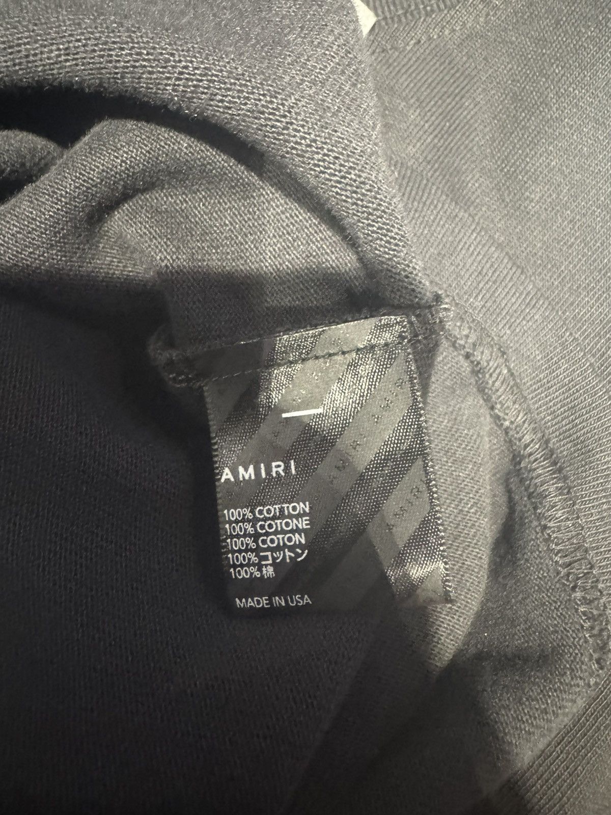 Amiri AMIRI SKATER TEE BLACK Size US M / EU 48-50 / 2 - 4 Thumbnail