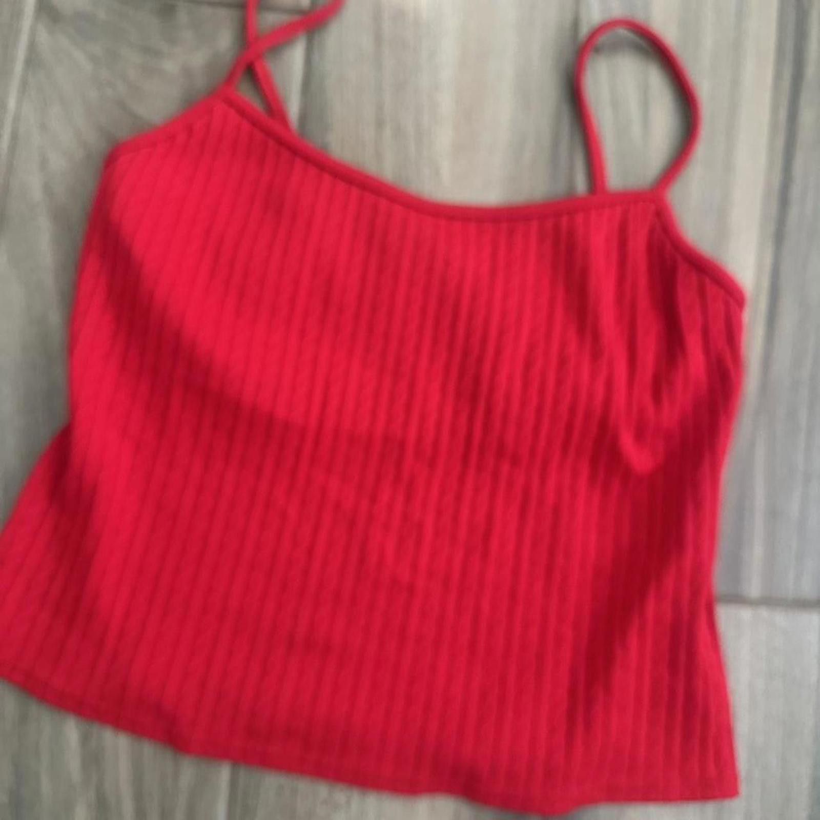 Lauren Ralph Lauren Lauren Ralph Lauren cable knit red tank bra vintage Size S / US 4 / IT 40 - 1 Thumbnail