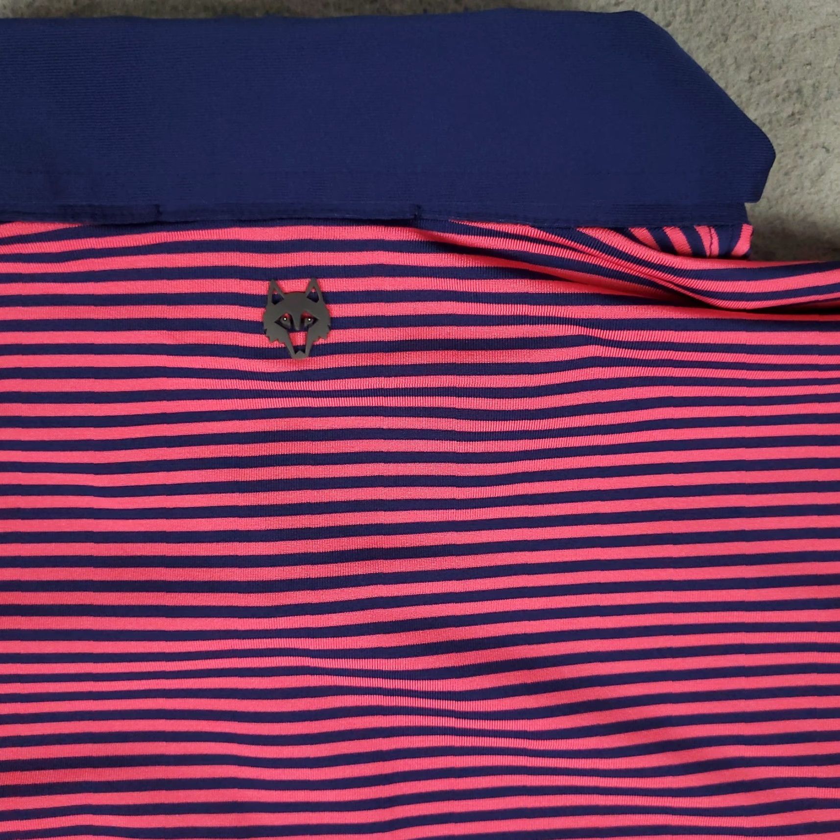 Vintage Greyson Polo Shirt Mens XL Striped Pink Blue Short Sleeve Polo Shirt XL Mens Greyson Polo Shirt Size US XL / EU 56 / 4 - 4 Thumbnail