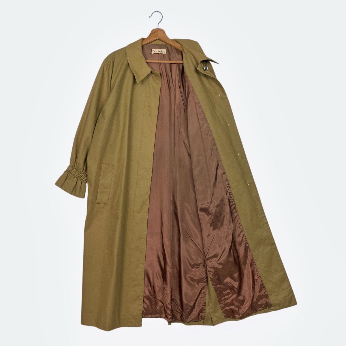 Pierre Cardin Vintage 70s Pierre Cardin Paris Trenchcoat Size L / US 10 / IT 46 - 10 Thumbnail
