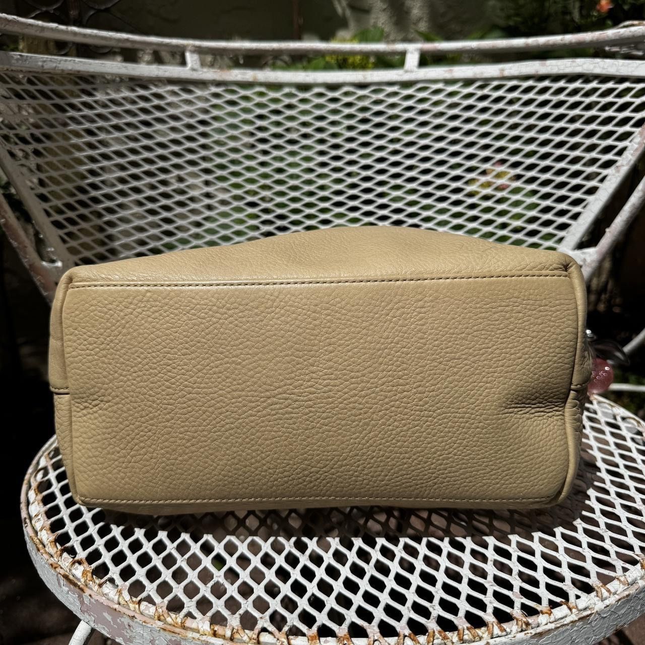 Coach Slouchy Y2K Beige Pebbled Leather Coach Bag Size ONE SIZE - 3 Thumbnail
