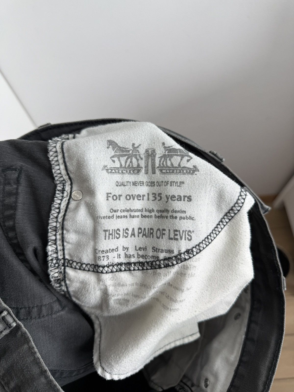 Levi's × Levi's Vintage Clothing Vintage Levi’s 505 washed baggy pants 33x32 streetwear skate Size US 33 - 5 Thumbnail