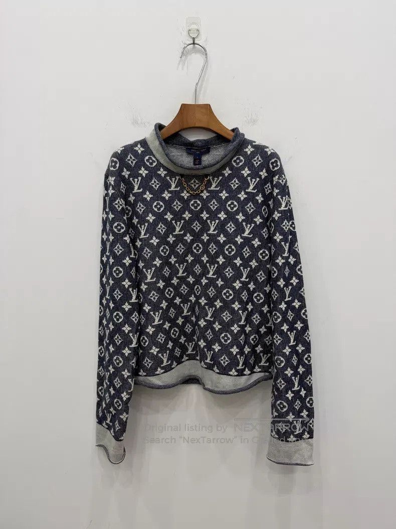 Louis Vuitton Louis Vuitton 24 New Old Flower Chain Long Sleeve Sweatshi Size US L / EU 52-54 / 3 - 1 Thumbnail