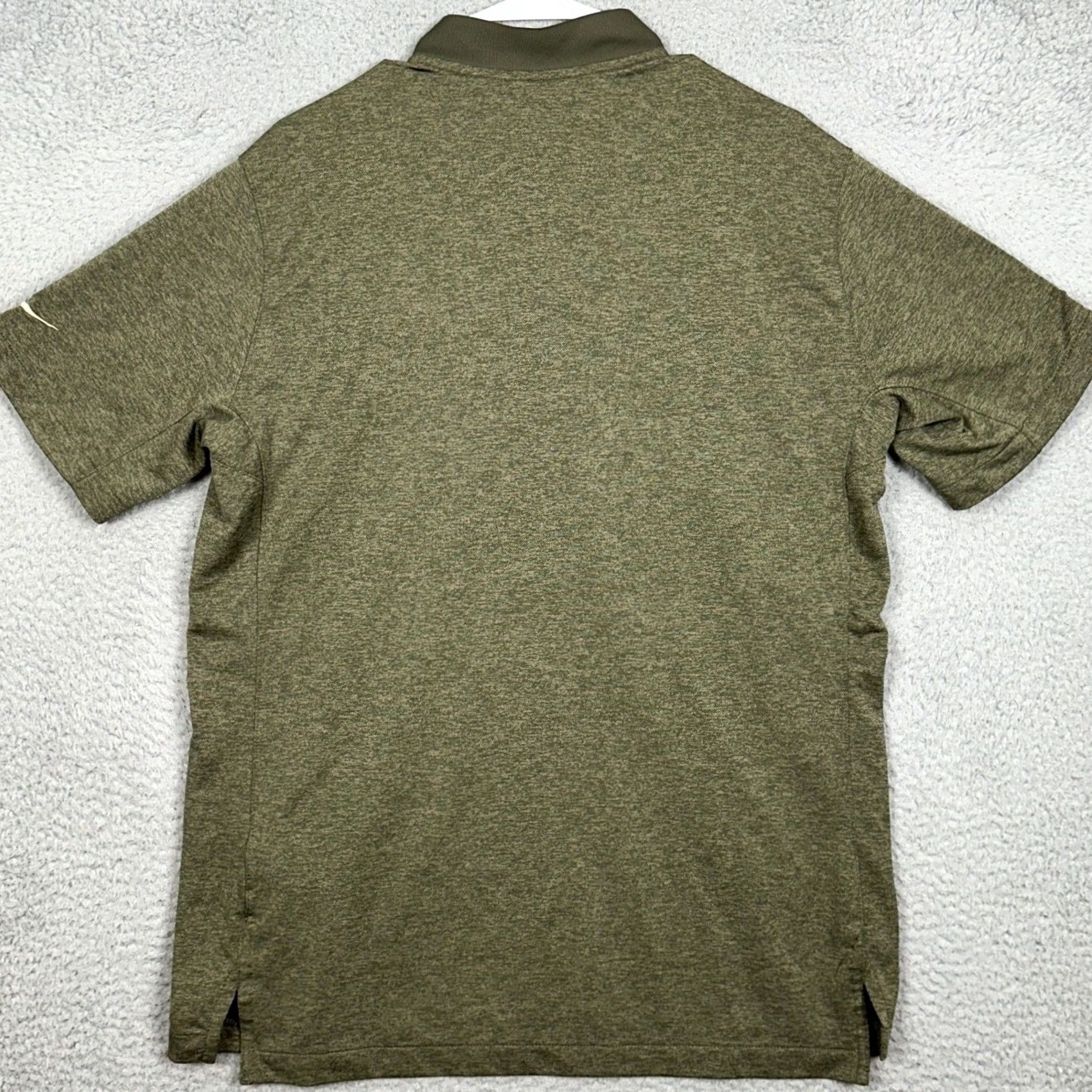 Nike Nike NFL Polo Shirt Mens Large Green Dri-Fit Blade Collar Football Casual Shirt Size US L / EU 52-54 / 3 - 2 Thumbnail