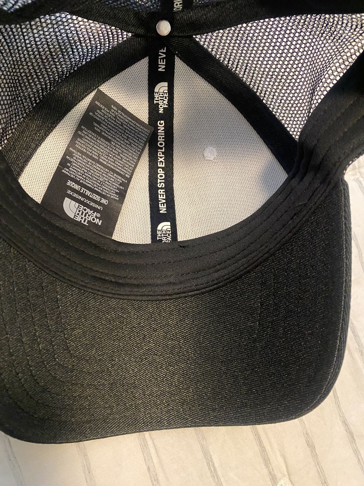 The North Face The North Face Mudder Trucker Hat Black/White NWT Size ONE SIZE - 15 Thumbnail