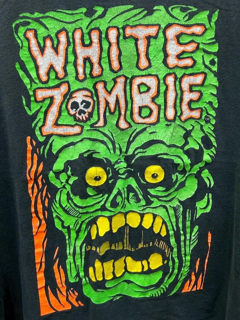Vintage Vintage 1992 White Zombie tshirt size XL Size US XL / EU 56 / 4 - 4 Thumbnail