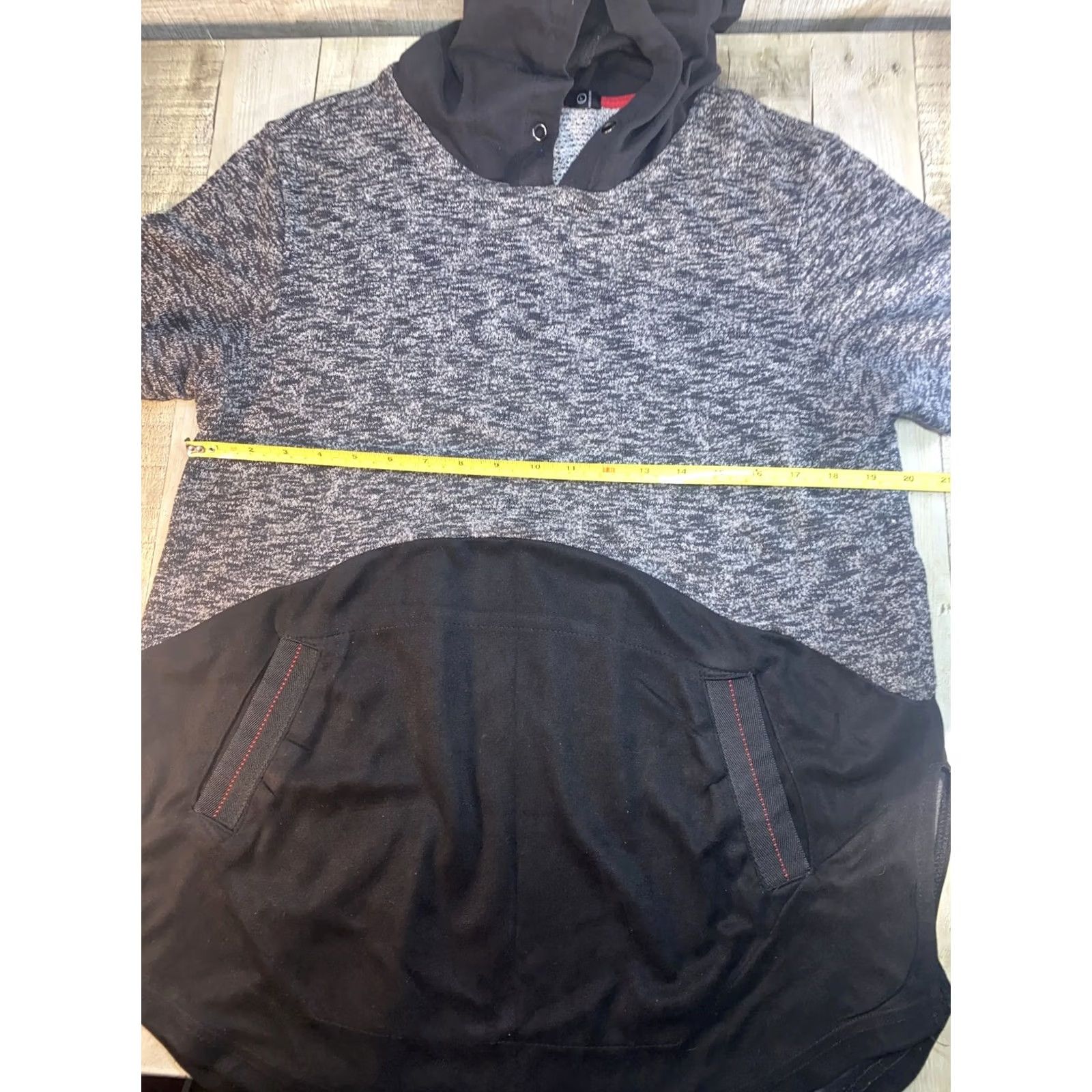 Hudson Hudson Hoodie Men Black Long Sleeve L Size Regular Size US L / EU 52-54 / 3 - 2 Thumbnail
