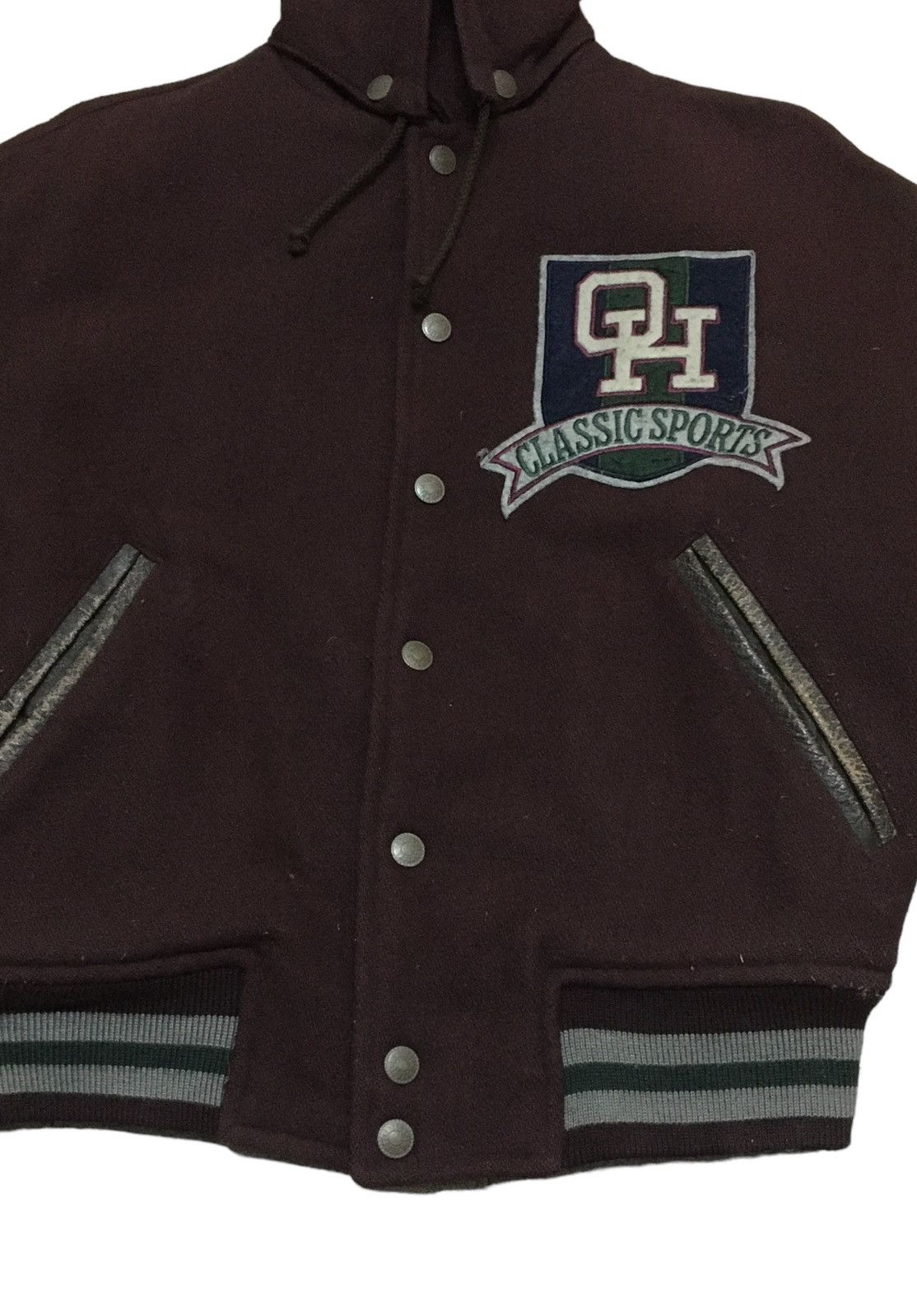 Vintage Rare Design Vintage O.Henry Leather Varsity Jacket 1983s Size US M / EU 48-50 / 2 - 4 Thumbnail