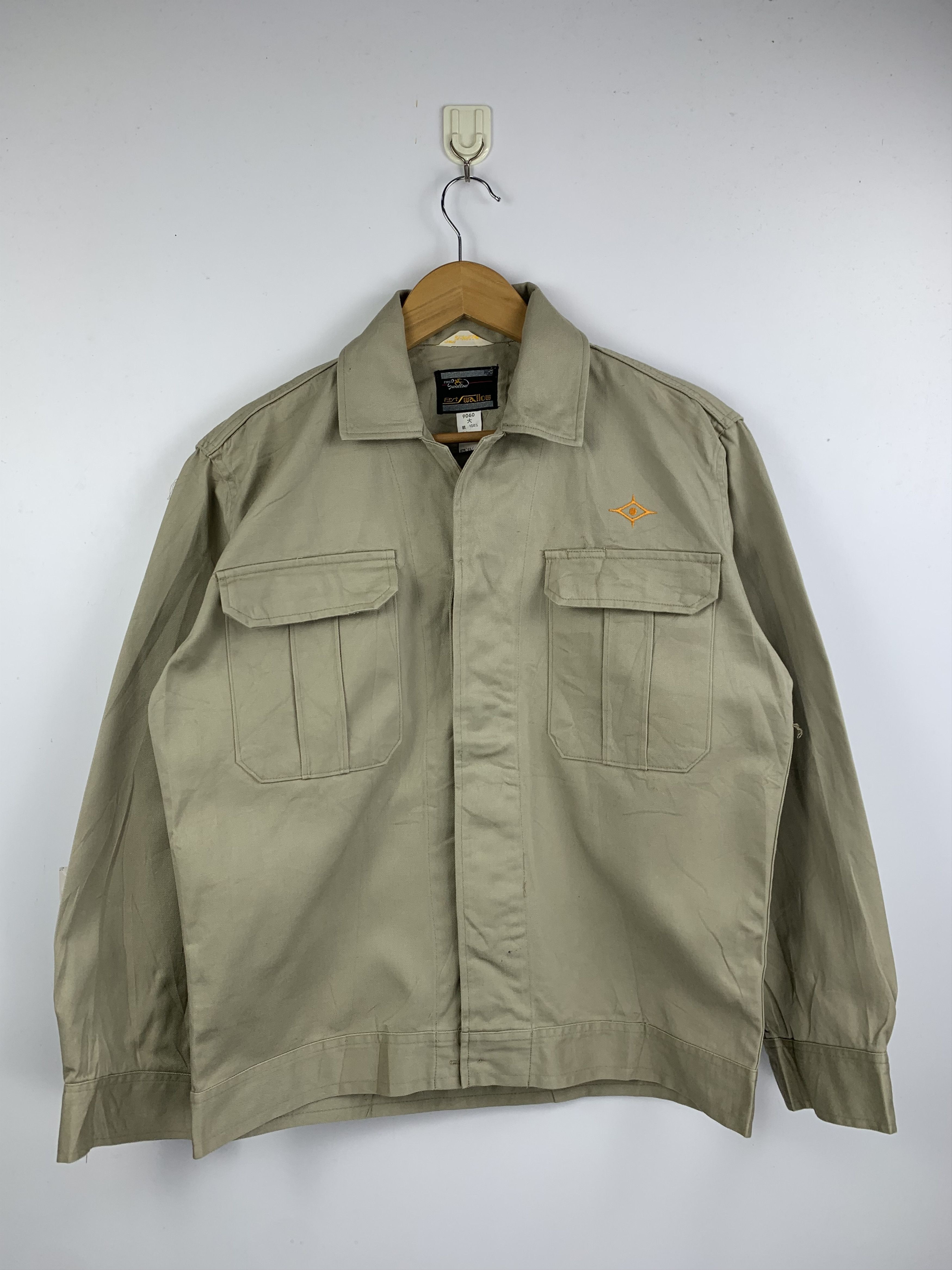 Japanese Brand Vintage Japanese Brand Worker Denim Jacket J1620 Size US L / EU 52-54 / 3 - 1 Thumbnail