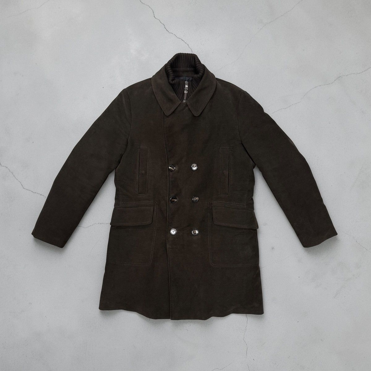 Moncler Authentic Moncler Henri Down Coat Jacket Size 5 Brown Men Size US XL / EU 56 / 4 - 1 Thumbnail