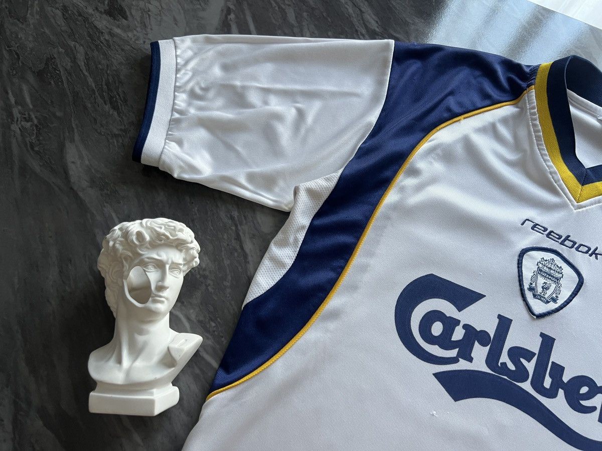Vintage Liverpool : Reebok Soccer Away 2001 - 2003 Size US L / EU 52-54 / 3 - 3 Thumbnail