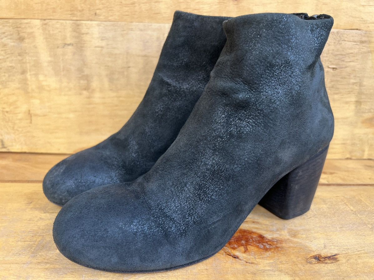 Marsell Marsèll Black leather Suede Women's Boots Size EU 38 / US 8 Size US 8 / IT 38 - 4 Thumbnail