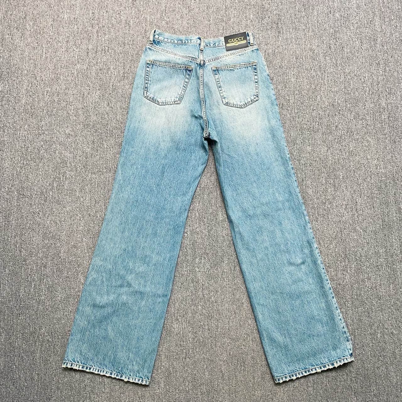 Gucci Gucci Straight-tube destructive jeans 2501-Nextarrow Size US 27 - 2 Thumbnail