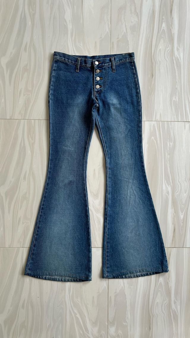 EGOIST JEAN Super Wide Leg opening