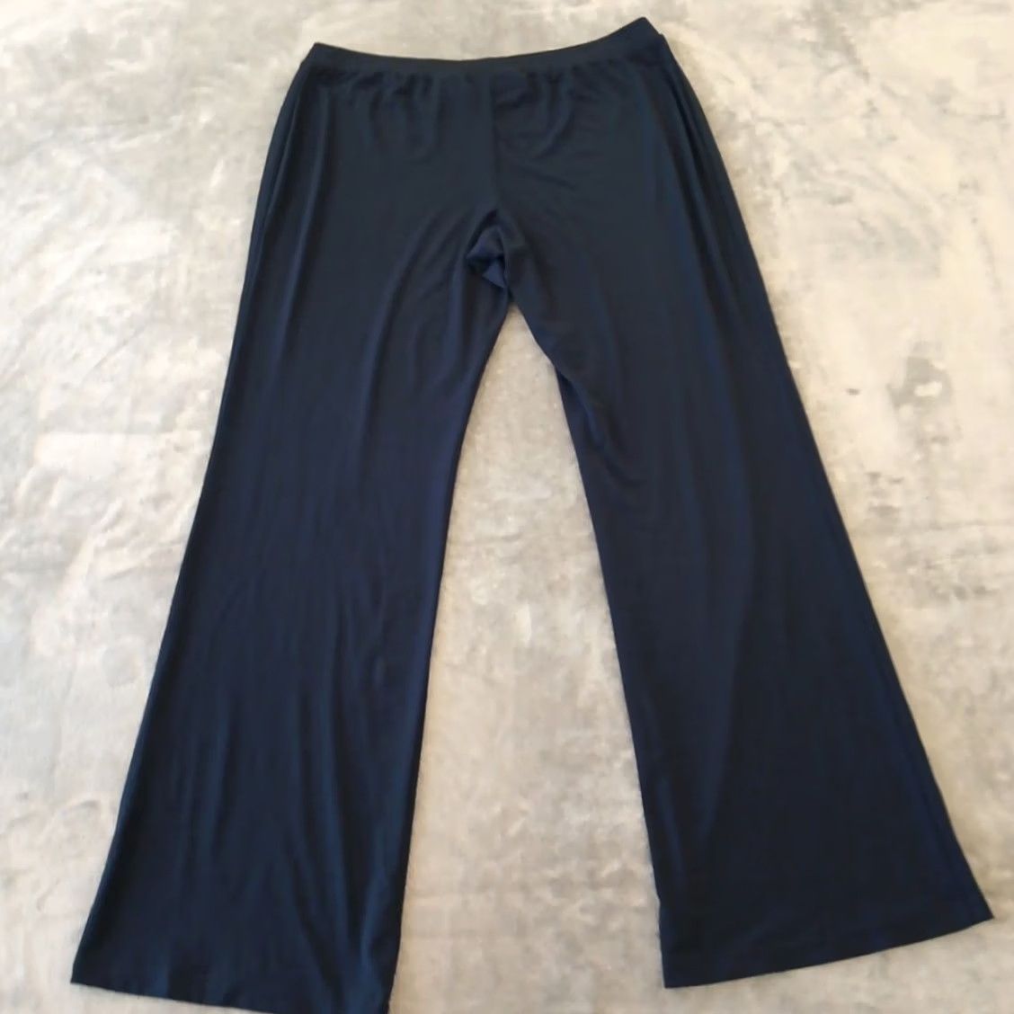 Vintage Attention Pants Womens Large Blue Pull On 34x31 Mid Rise Ankle Straight 34 31 Blue Pants Womens L Mid Blue Pull On Ankle Straight 34x31 Size 36" / US 14 / IT 50 - 6 Thumbnail