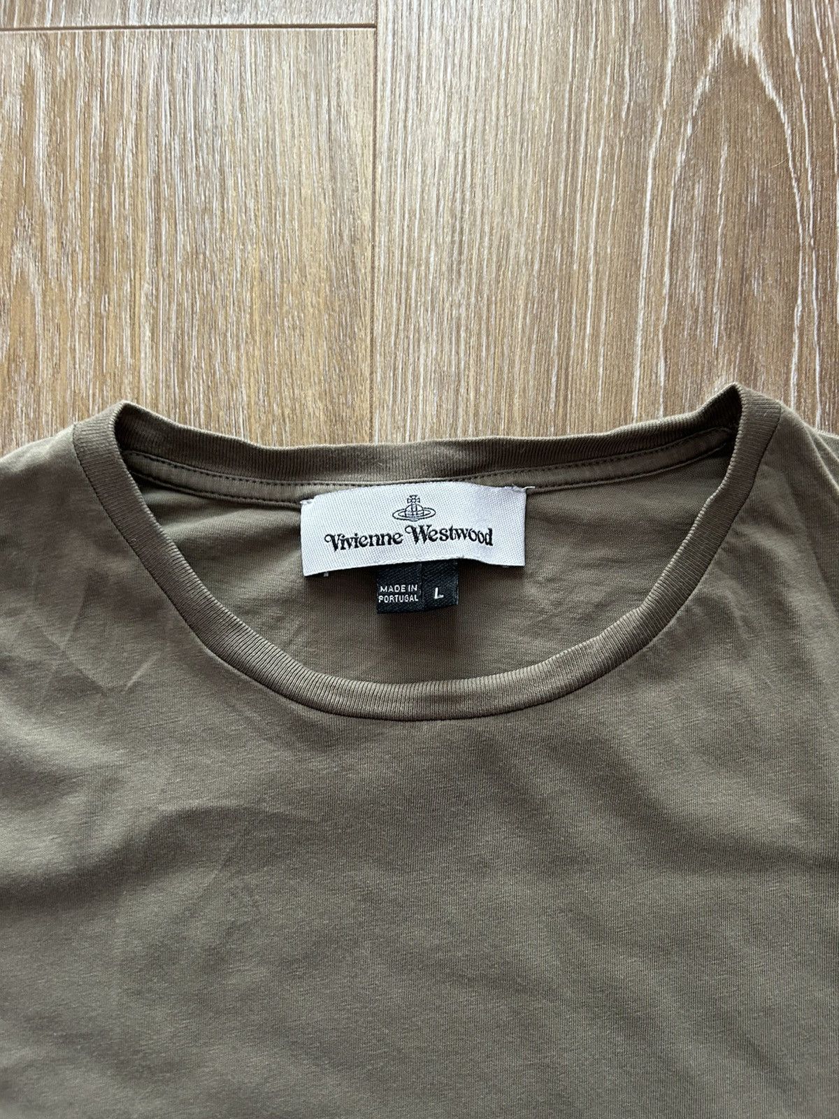 Vivienne Westwood 🔥 Vivienne Westwood Orb Logo Basic Slim T Shirt Tee Size US L / EU 52-54 / 3 - 3 Thumbnail