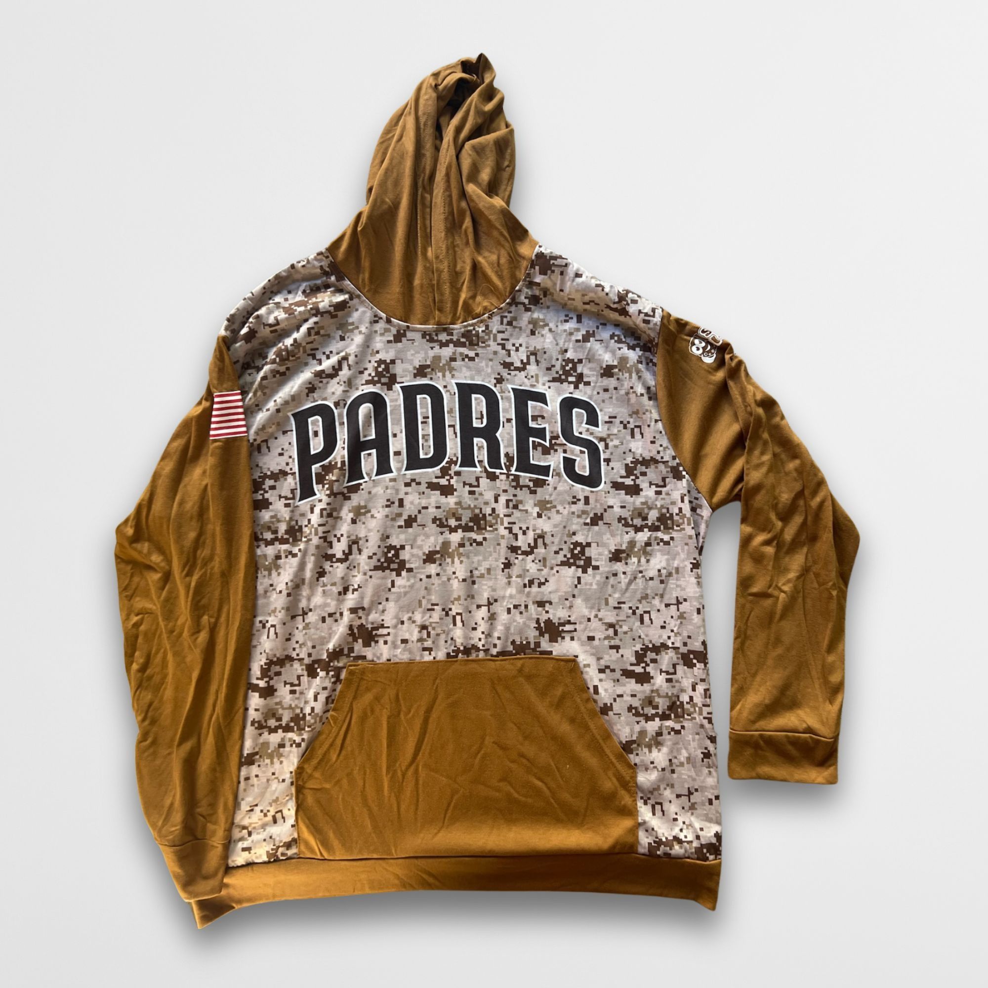 Other San Diego Padres Military Camo Hoodie Adult L Cotton Blend Size US L / EU 52-54 / 3 - 2 Thumbnail