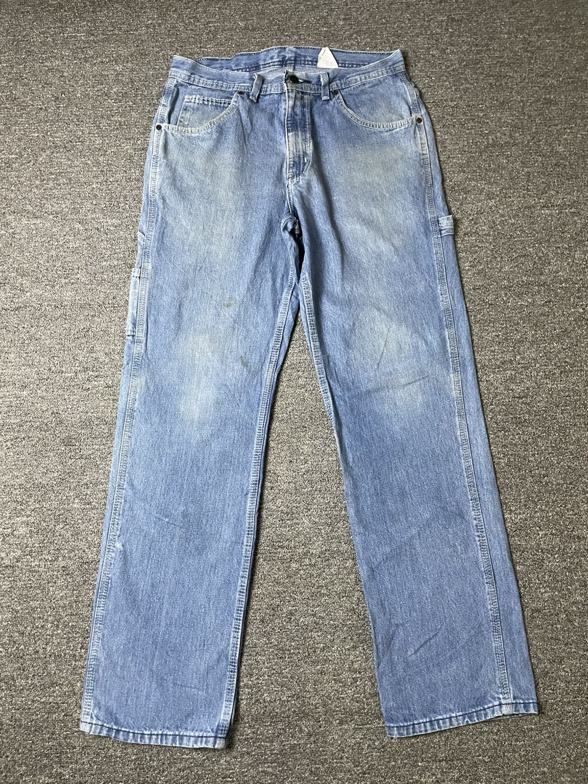 Japanese Brand × Vintage KEY Brand Carpenter Loose Fit Jeans (117) Size US 31 - 1 Thumbnail