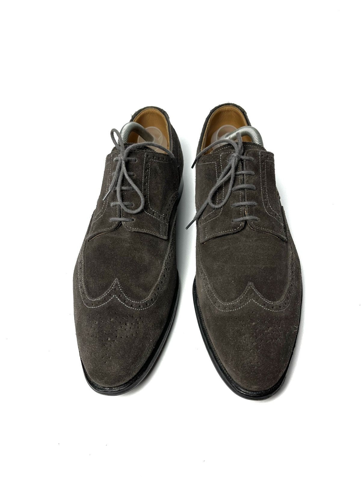 Crockett & Jones Crocket & Jones Wycombe suede oxford brogues formal shoes 9E Size US 10 / EU 43 - 3 Thumbnail
