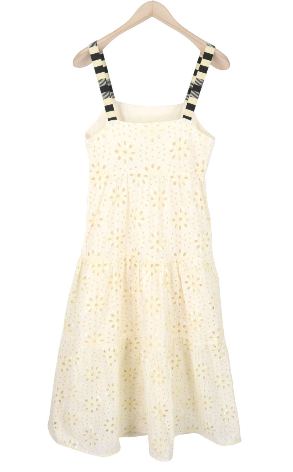 Desigual VEST LEAH M Off White Sequin Midi Dress 89013 Size M / US 6-8 / IT 42-44 - 5 Thumbnail