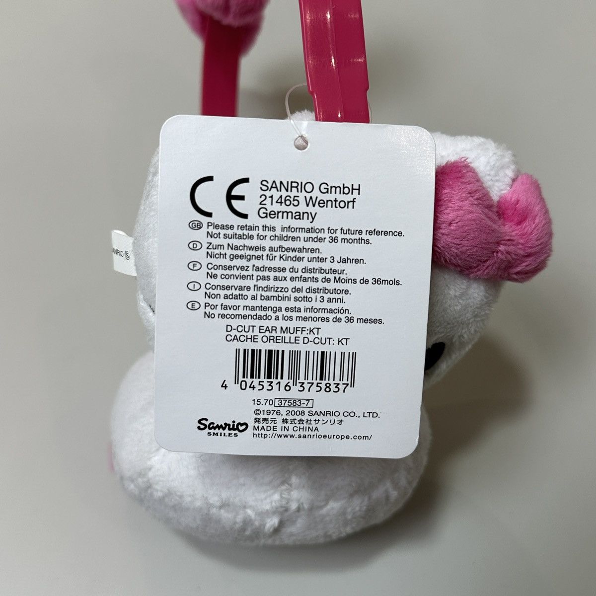 Cartoon Network Hello kitty warm headphones y2k Size ONE SIZE - 3 Thumbnail