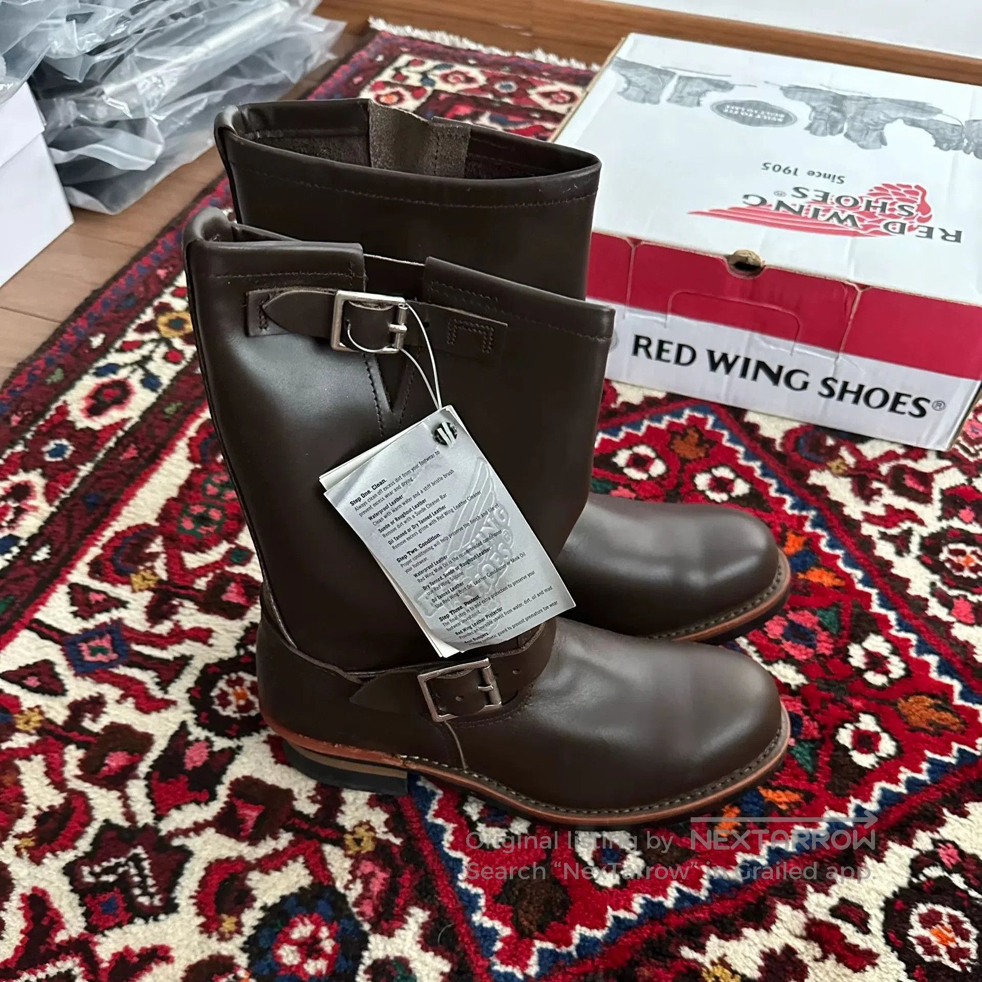 Red Wing Red Wing 2967 Boss Engineer Boots. Size US 9 / EU 42 - 2 Thumbnail