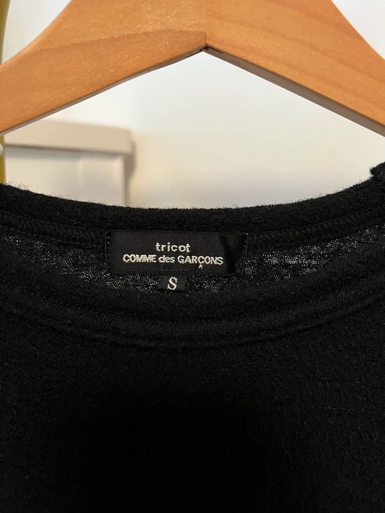 Comme des Garcons Comme Des Garcons Felted Split Lace Wool Top Size S / US 4 / IT 40 - 3 Thumbnail