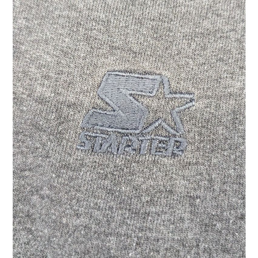 Starter × Vintage Vintage 90s Starter Gray Tonal pocket logo sweater Size US L / EU 52-54 / 3 - 2 Thumbnail