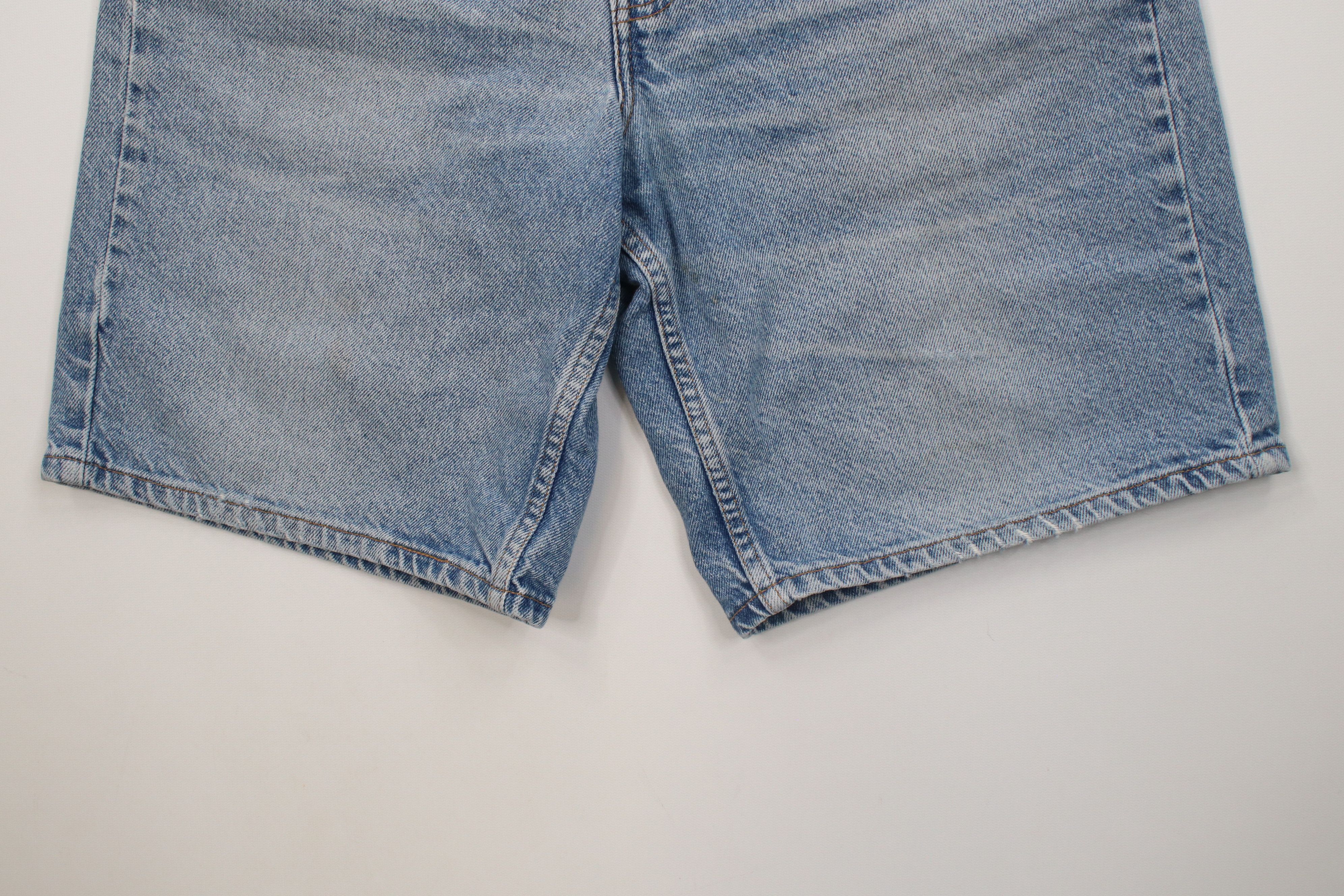 Levi's Vintage Y2K 2001 Levis 550 Fit Denim Jean Shorts Jorts Size US 32 / EU 48 - 4 Thumbnail