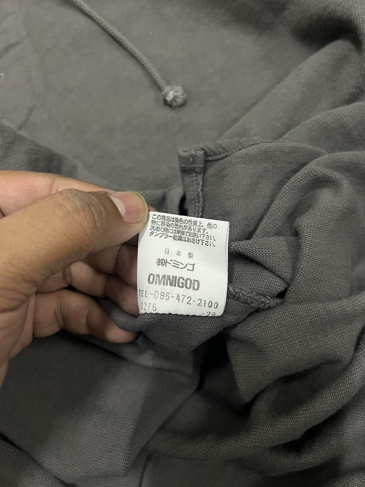 OMNIGOD Y2K OMNIGOD LONGSLEEVE LACE UP SHIRT KAPITAL STYLE Size US L / EU 52-54 / 3 - 8 Thumbnail