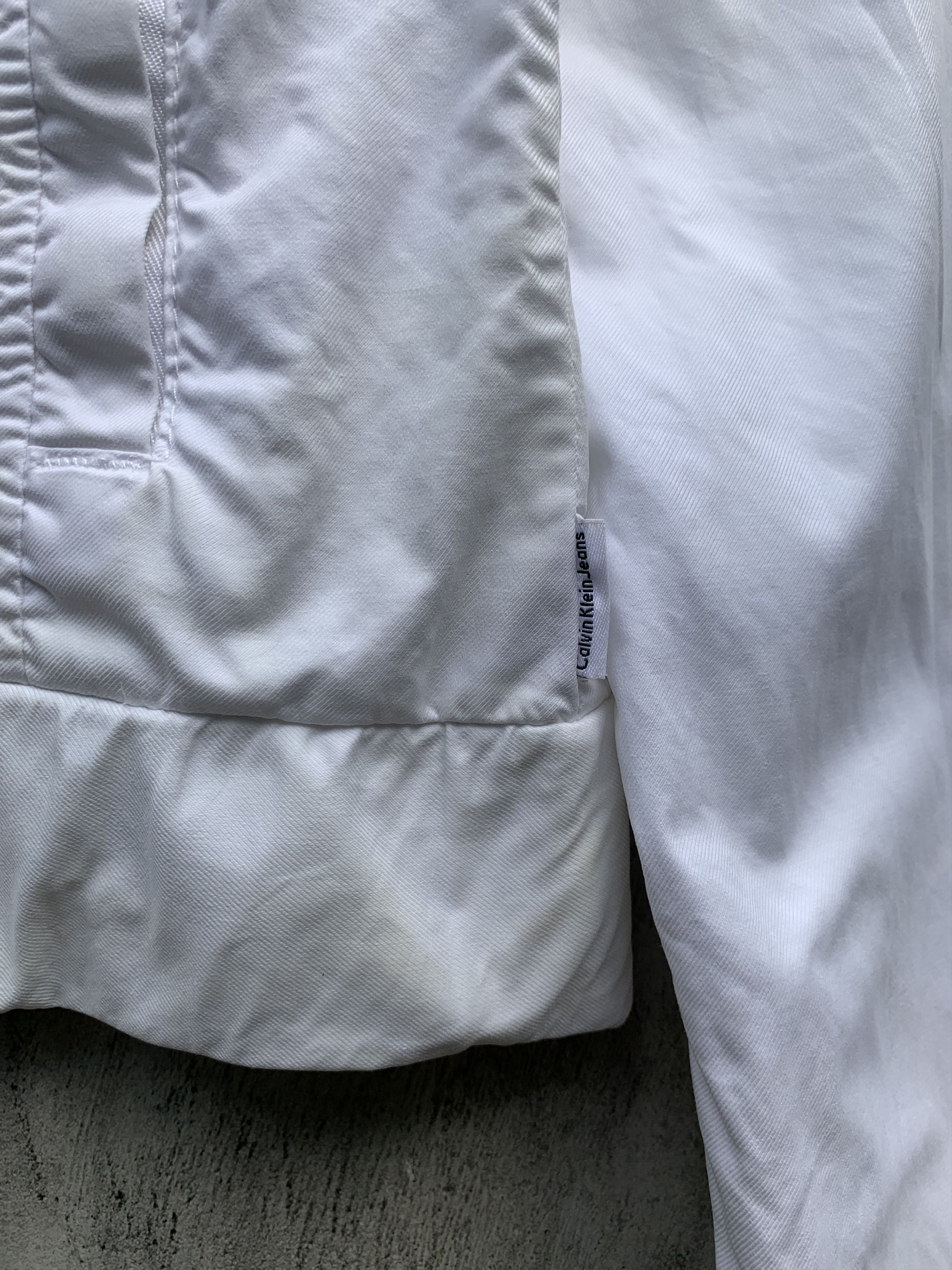 Calvin Klein Calvin Klein Jeans White Jacket Size S / US 4 / IT 40 - 4 Thumbnail