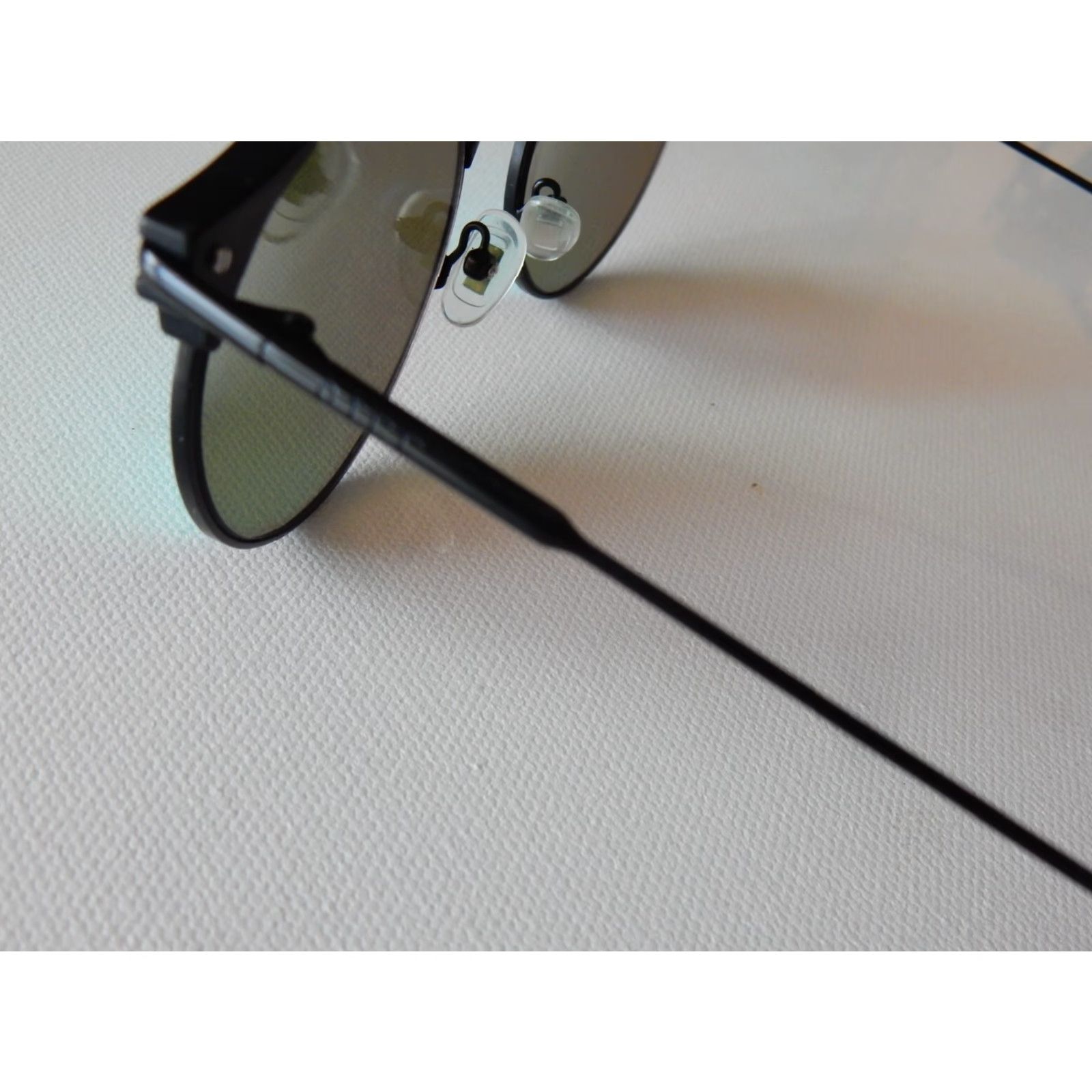 Vintage DIFF Eyewear Women's Sunglasses Black Shine DE01-0416 Size ONE SIZE - 4 Thumbnail